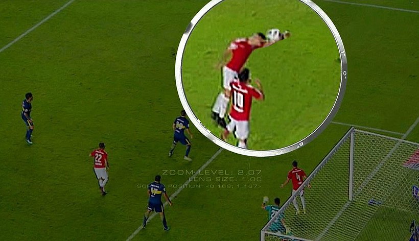 lanumero12comar's tweet photo. Saquemos a Nandez. No la toca, todo mano y cabeza de Veron. https://t.co/vYbnc6Q5GT