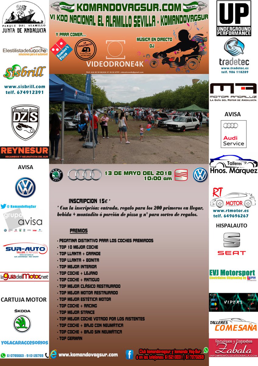 #kdd #vag #Seat #Audi #Skoda #VW #Sevilla #parquealamillo