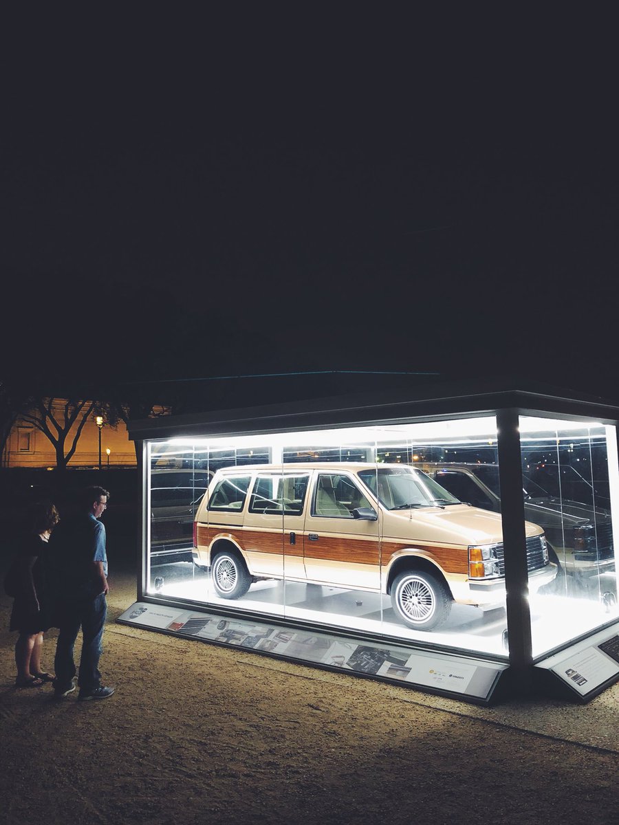 SnapWashington's tweet photo. Evening walk on @TheNationalMall and ran into #DriveHistory #CATC2018 exhibit. https://t.co/p4zS6h1aWB
