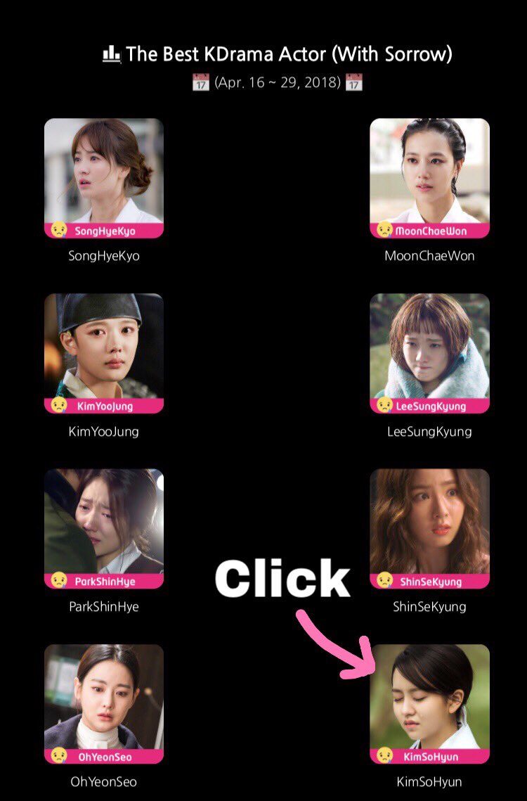 lovin1999's tweet image. Please vote for @hellokimsohyun in #namesns 

1. ✅ Vote For The Best KDrama Actor (With Sorrow)📅 (Apr. 16 ~ 29, 2018) 

2. ✅ Vote For Your Favorite Actress (With Uniform)📅 (Apr. 15 ~ 22, 2018) 

👉 namesns.com/m/entertainer/…

#Vote #투표 #김소현 #KimSoHyun 
#金所炫 #キムソヒョン
