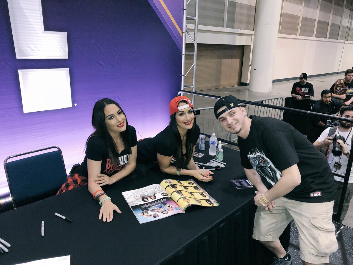 I literally asked Nikki Bella last Saturday “when’s the wedding?” She told me soon. Told her I was tearing in the crowd at WrestleMania33 when John Cena proposed to her in front of everyone. “Ugh I know he’s such a good guy!” Breaks my heart to find out this news after 6 years.😔
