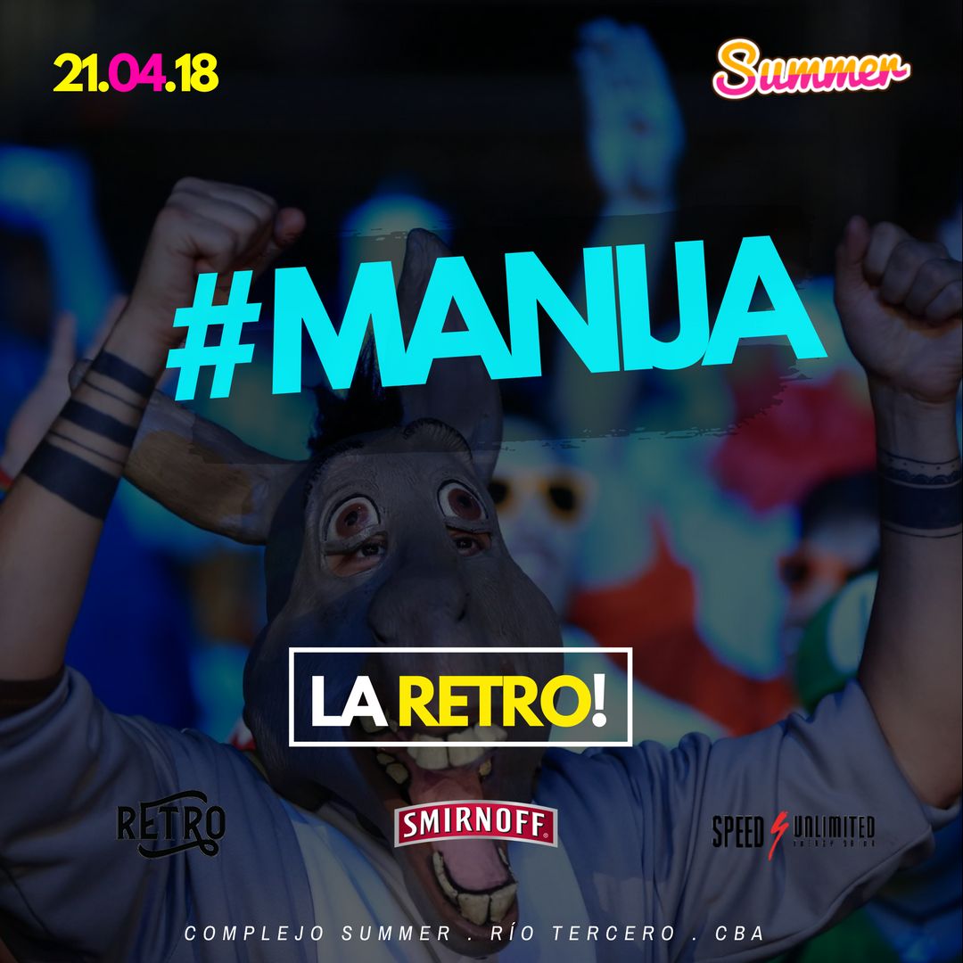 lucasculasso's tweet photo. ¡INFO & TICKETS EN RÍO TERCERO Y ZONA! Busca tu Anticipada. Prepara tu Disfraz y forma parte de la Fiesta más divertida del Año.
#LaRetro #FDD 2018 @complejo_summer #AlwaysMoreFun 🌟🌟🌟🌟🌟 https://t.co/DJbzoxUIHl