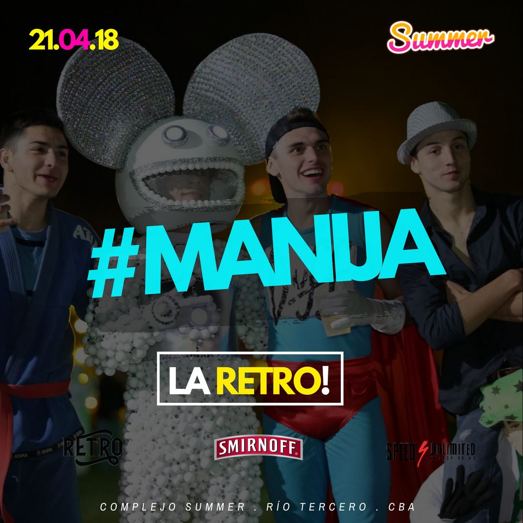 lucasculasso's tweet photo. ¡INFO & TICKETS EN RÍO TERCERO Y ZONA! Busca tu Anticipada. Prepara tu Disfraz y forma parte de la Fiesta más divertida del Año.
#LaRetro #FDD 2018 @complejo_summer #AlwaysMoreFun 🌟🌟🌟🌟🌟 https://t.co/DJbzoxUIHl