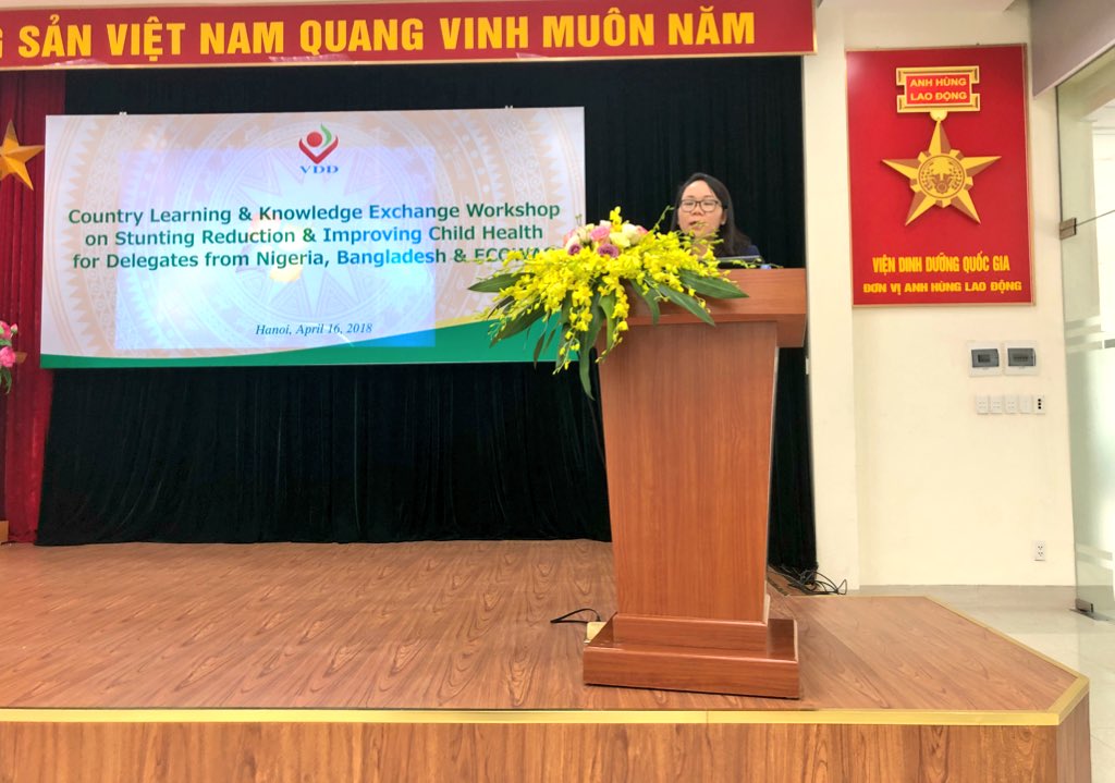 MathisenRoger's tweet photo. This week, @aliveandthrive with @SUN_Movement #Vietnam welcome nutrition champions from #Bangladesh, #Nigeria &amp; #ECOWAS region to share effective strategies for stunting reduction. https://t.co/UAp3oYFBay
