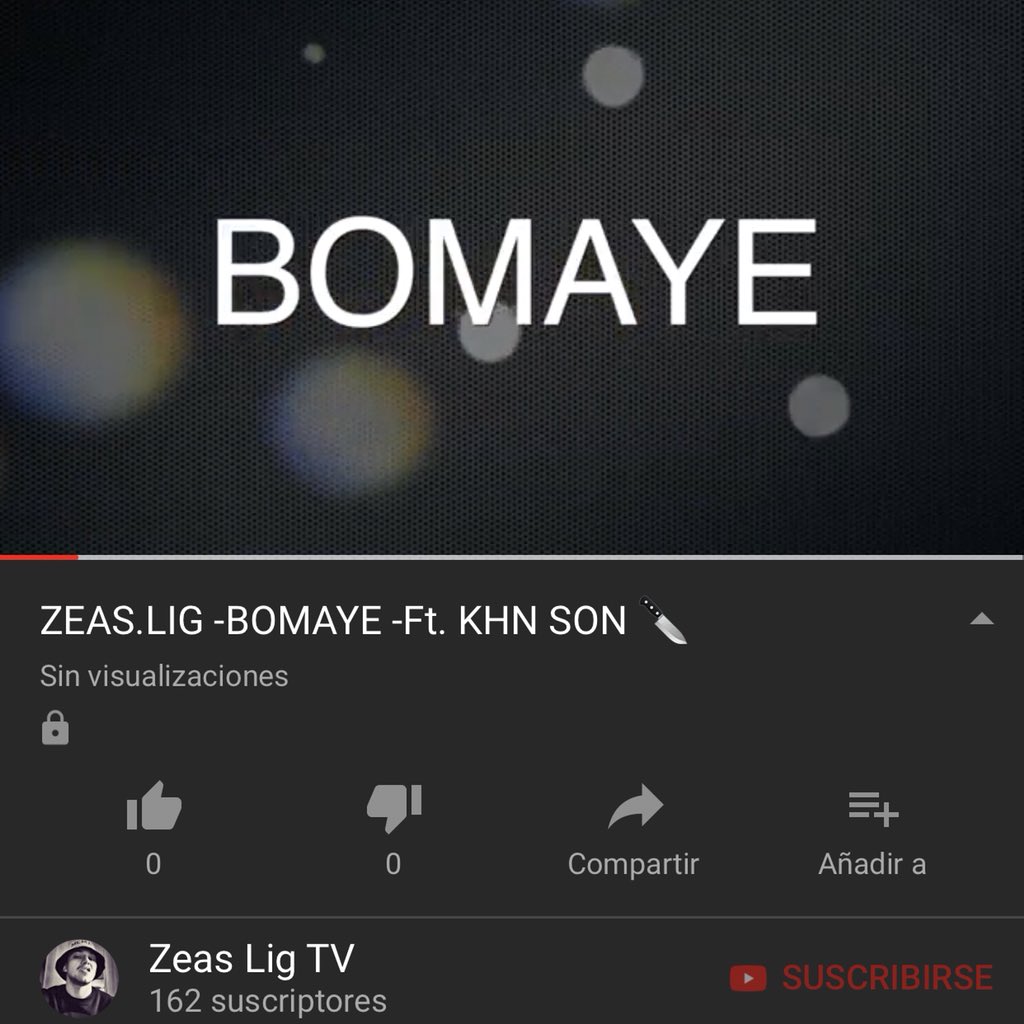 ZeasLig's tweet photo. 🚨NUEVO TEMA🚨Con KHN SON.
Después de un largo parón 2018 ya toma forma... 
Chekealo, Suscríbete &amp; Comparte.
BOMAYE ❤💀🖤 Thanks!!
https://t.co/iqy8bHkWYE https://t.co/P4JPziDlb4