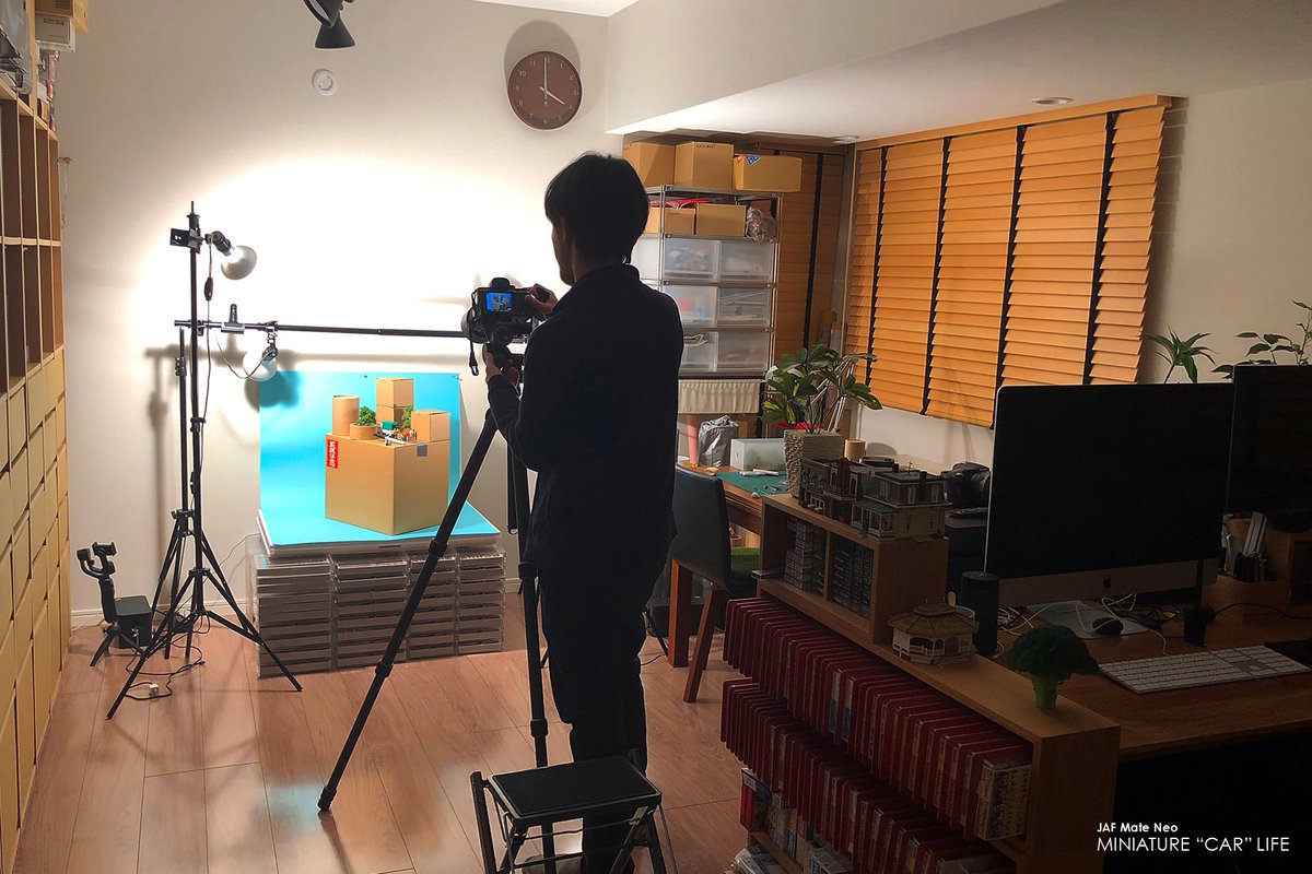 Tatsuya Tanaka 田中達也 Miniature Car Life 11 Jafの機関誌 Jaf Mate にて Miniature Car Life と題し連載してます 掲載されている作品のメイキングはjaf Mate Parkで見ることができますよ T Co Xor8cflihb T Co Y0yfb8cfsq