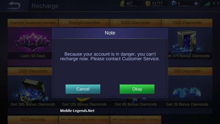 How to fix Mobile legends error please contact customer service