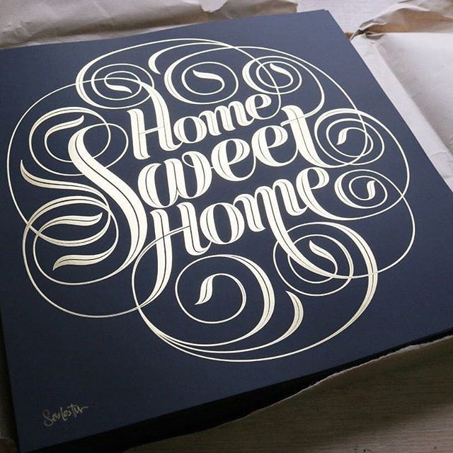 somagallery's tweet photo. Beautiful Home Sweet Home foil block print by Seb Lester. Find more gorgeous prints by Seb online at https://t.co/8au8wyDOYK
#somagallery #seblester #homesweethome #foilblock #screenprint #typography #typespire #typeoftheday #typo #lettering #gold https://t.co/Qk41PLCVKu https://t.co/XGx9hWg7B9