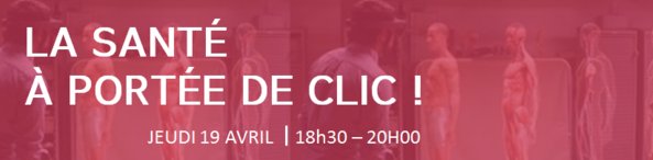 inspire_metz's tweet image. RDV @TCRMBLIDA le 19/04, 18h30/20h, pour une nouvelle édition des Up Conférences ! 
"La santé à portée de clic", ou comment les nouvelles technologies révolutionnent la vie quotidienne, même en santé. 
Conférence gratuite mais inscription obligatoire : goo.gl/1Fwqg8
