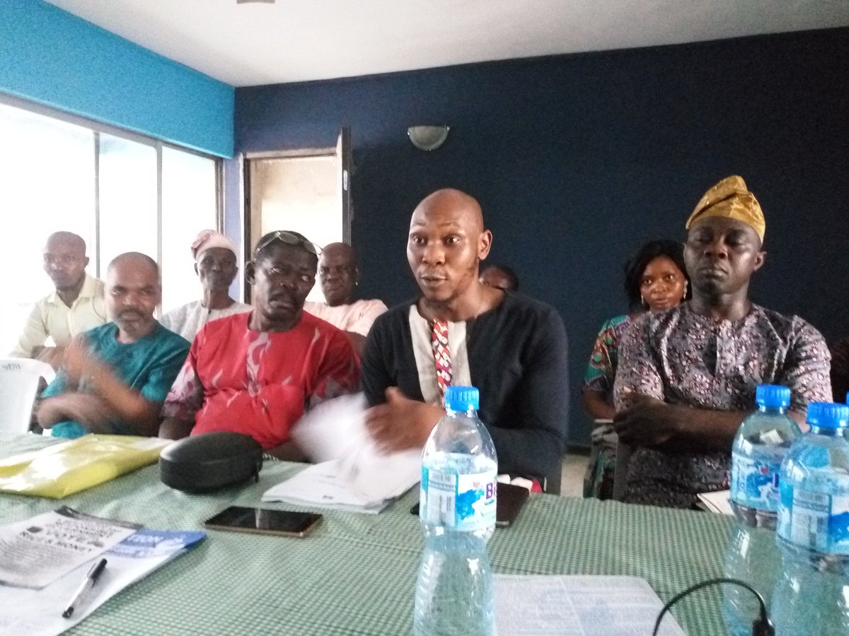ADPLagos's tweet photo. Thank you @RealSeunKuti for your interest in our great party Action Democratic Party (ADP). We appreciate your contribution and that of your team. ADP is a home for all lovers of genuine democracy. #JoinADP https://t.co/7aFJuSLxu7