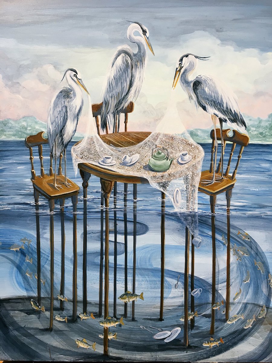 kryandonohue's tweet photo. Just finished this acrylic on wood https://t.co/hYgKehATI3