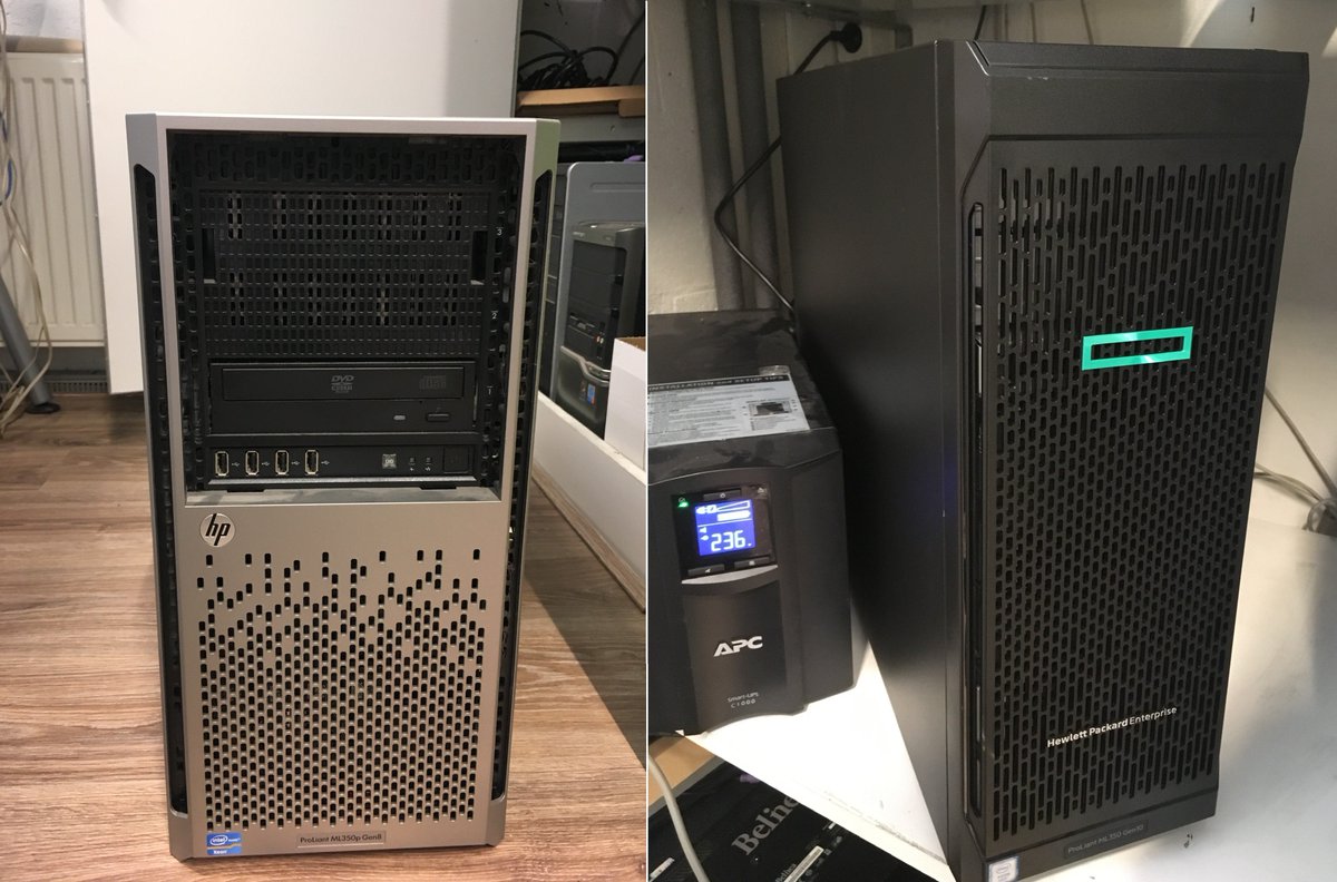 KochOlof's tweet photo. Succesvolle migratie van Gen8 naar Gen10. Dankzij snelle SSD schijven nu een super stabiele verbinding naar de database! #HPE #SSD #Gen8 #Gen10 #ICTsuperheroes https://t.co/cA2Eb3qQOo