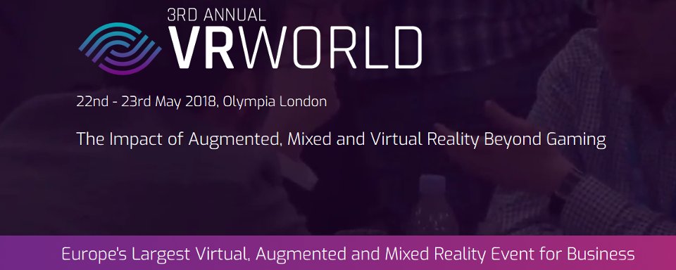 SkillRealTech's tweet photo. @SkillRealTech to participate in @VRWorldHQ London May 22-23. @amirelion to speak in panel on Benefits and Drawbacks of VR for Training. https://t.co/hOskc22alU. Come for a chat and a private demo. https://t.co/3OUz2spKwo