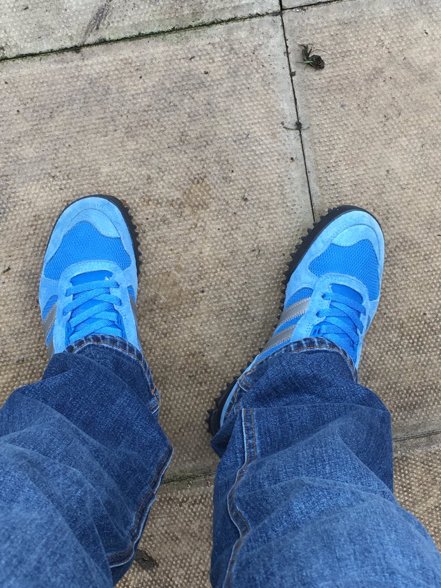 clarksters71's tweet photo. #adidas #Marathon TR for #Monday’s #manoeuvres #adidaswearingloyal #forthosethatknow #aditastic #obsessed #addicted #ktf #dasslersfinest #fortheloveofthe3stripes #chuffinglorious /// 😉🖕🏻 https://t.co/VwgNbsa1ga