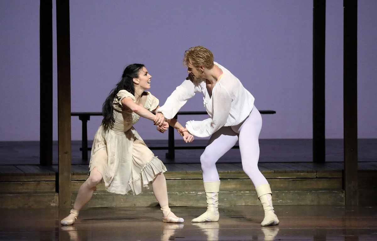 Stepping into the ring once again:  <a href="/NatOsipova/">Natalia Osipova</a> and @SergeiPolunin_ in TAMING OF THE SHREW. The first of 3 “Crankos” in our Ballet Festival Week. #BSBtaming #BSB #Munich #Nationaltheater photo by Wilfried Hösl