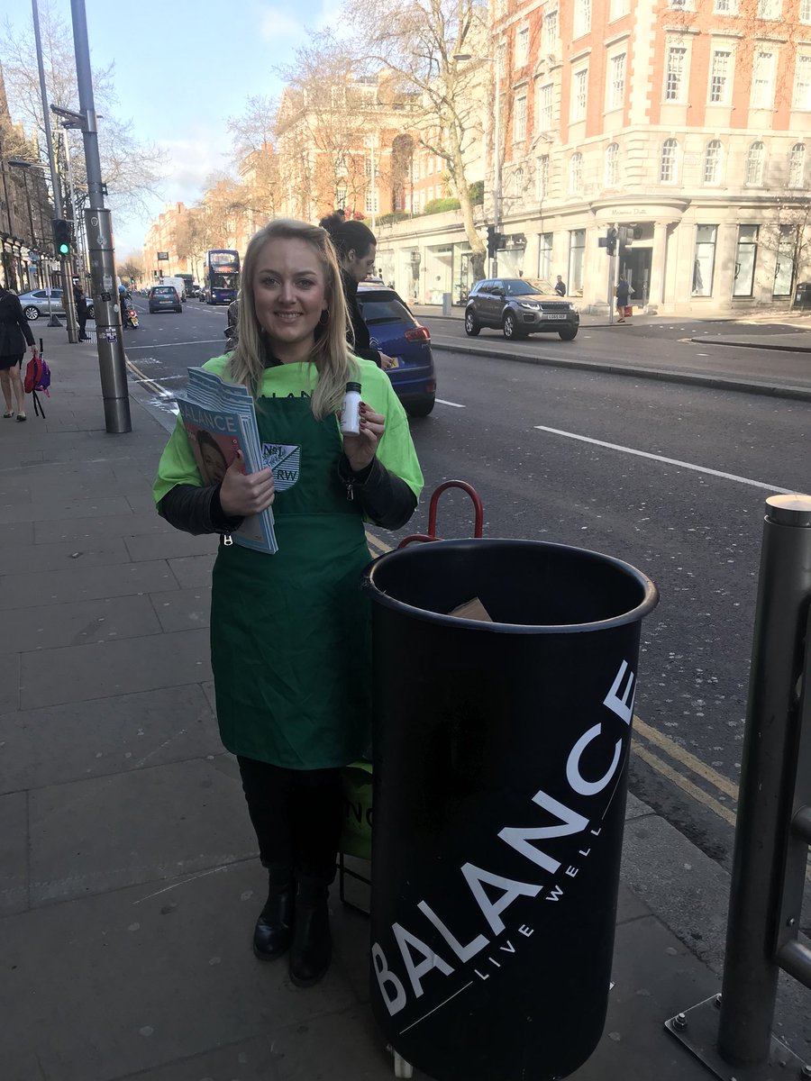 magazine_heroes's tweet image. Pick up your FREE #Rosemarywater with @BalanceLDN this morning outside High Street Kensington station.