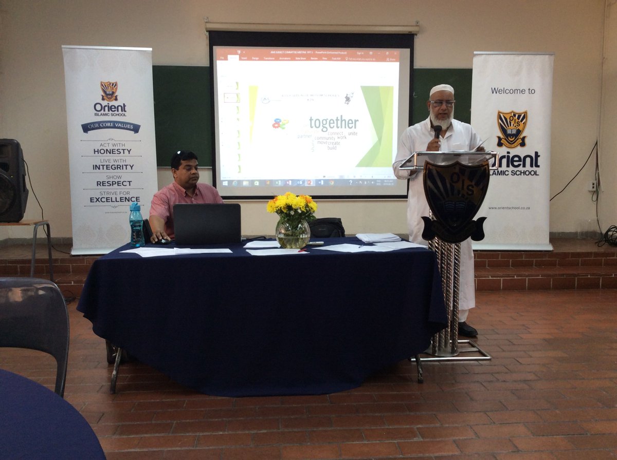 OrientIslamic's tweet photo. Association of Muslims Schools Subject Committee Meeting and Sinevuso Secondary School Educator Collaboration Meeting https://t.co/Ogfr2jyFWV