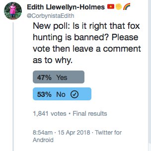 Shot_fox's tweet photo. Don’t you just love it when Twitter polls go horribly wrong? A spectacular #ARfruitloop fail here https://t.co/2bu7M1cmJy