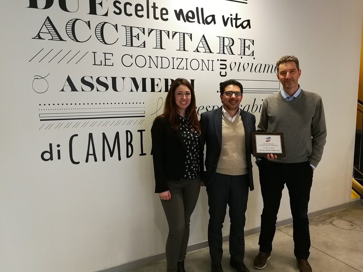 Secondi classificati al Premio #CustomerExperience Management indetto dal #ClubCMMC - #CustomerManagement Multimedia Competence per il nostro progetto RDC con #AristonThermoGroup! ggfgroup.it/ggf-group-prem…