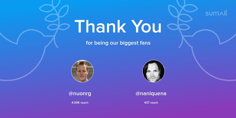 TARDIS__Life's tweet image. Our biggest fans this week: @nuonrg, @naniquena. Thank you! via sumall.com/thankyou?utm_s…