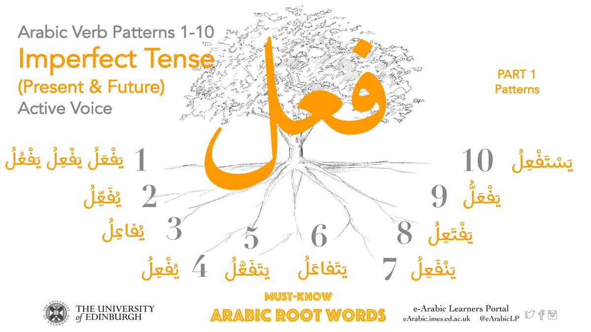 Arabic Verb Forms I-X : Audio-Visual Resources [Set#01]