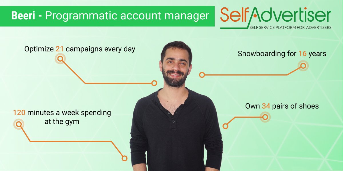 Introducing Beeri... This week’s #MeetOurTeam features Beeri, our awesome programmatic account manager!