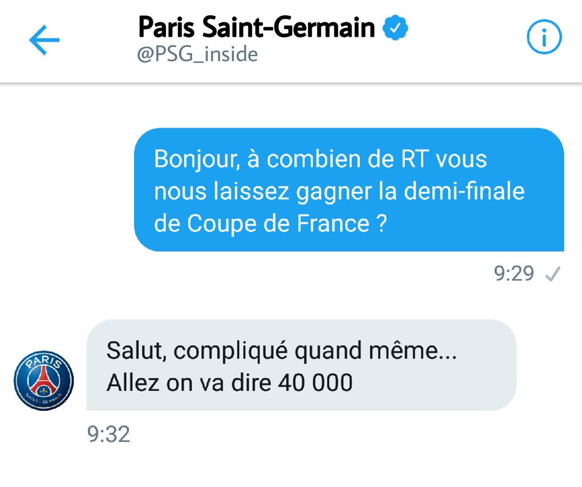 La_SMAcademie's tweet image. Wow regardez ce que m'a répondu le @PSG_inside ! Twitter aide-moi stp 💪