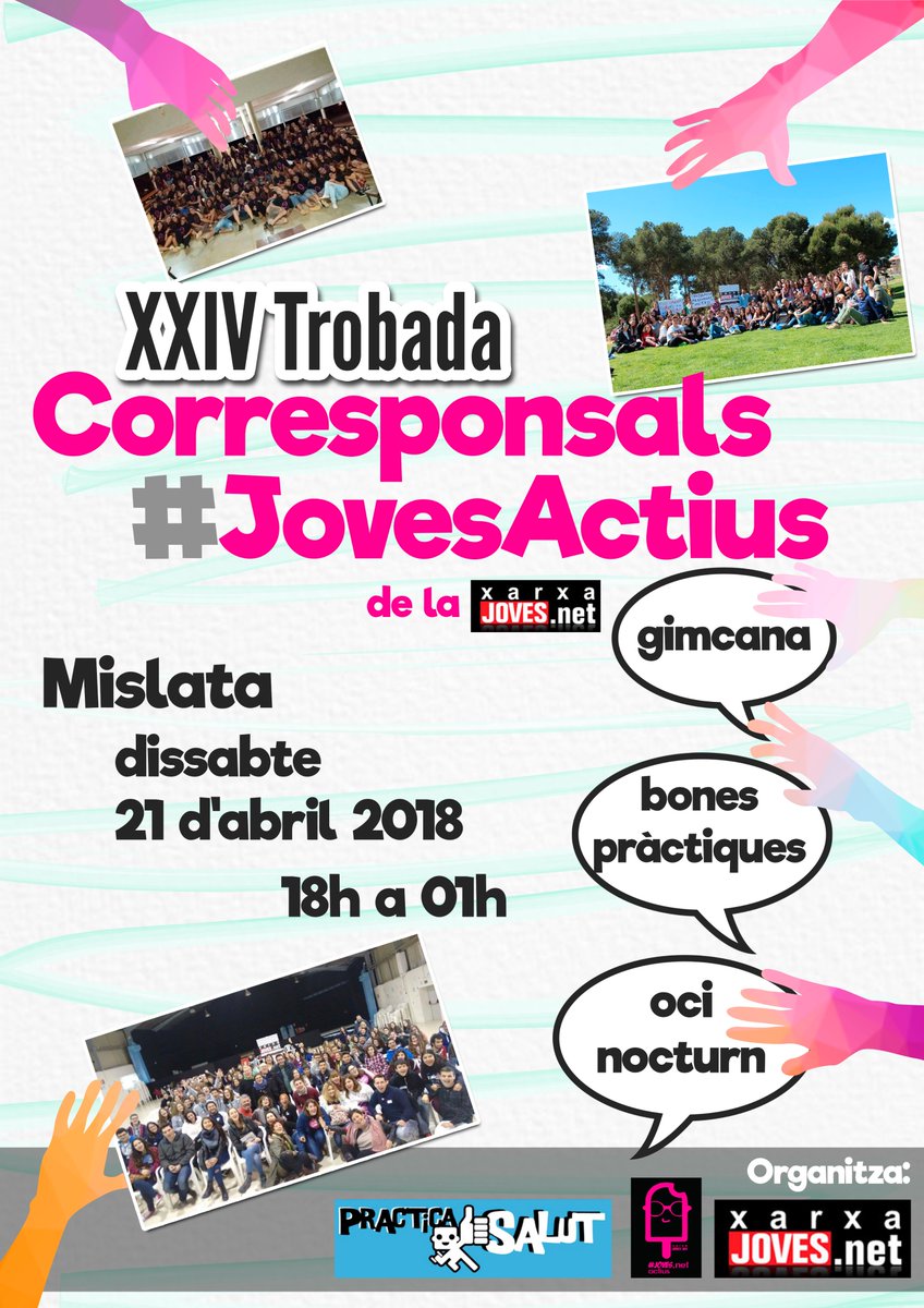El próximo sábado 21 de abril participaremos con nuestros representantes en la XXIV Trobada de Corresponsales en Mislata.<a href="/jovesnet/">Xarxa JOVES.net</a> <a href="/Lucia46960/">Lucía A.Fdez Sevilla</a> <a href="/BarriodlCristo/">Barrio del Cristo</a>