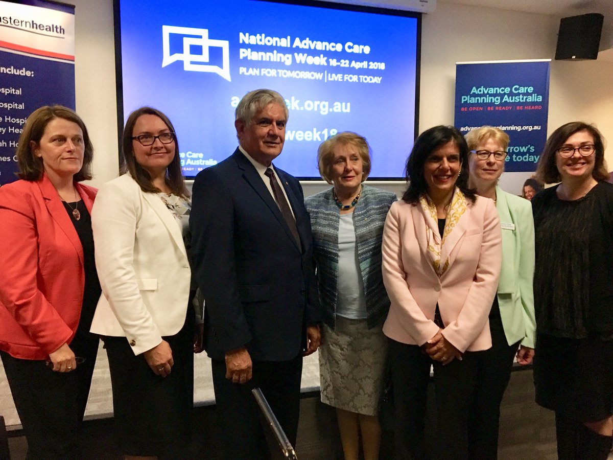 rebcam's tweet photo. Thanks to all who helped us kickoff #acpweek18 @KenWyattMP @juliabanksmp @PCACEO @KarenDetering @easternhealthau https://t.co/qAom6naimu