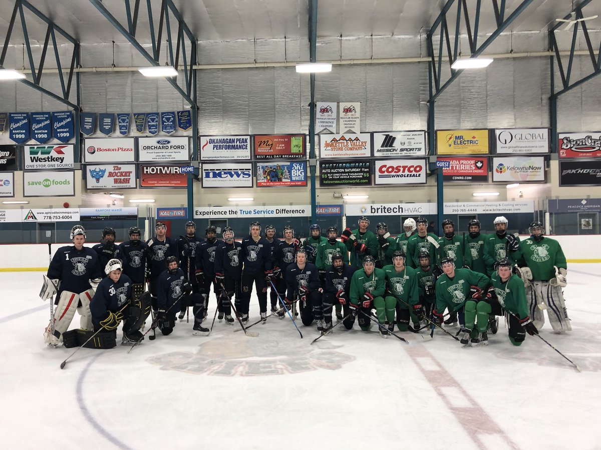 KelownaChiefsGM's tweet photo. Thanks to all the Kelowna Chiefs players, Prospects, and Staff who attended our Spring Camp!  Some great action with Team Red being this year’s Champions. https://t.co/z47L3hGzkc