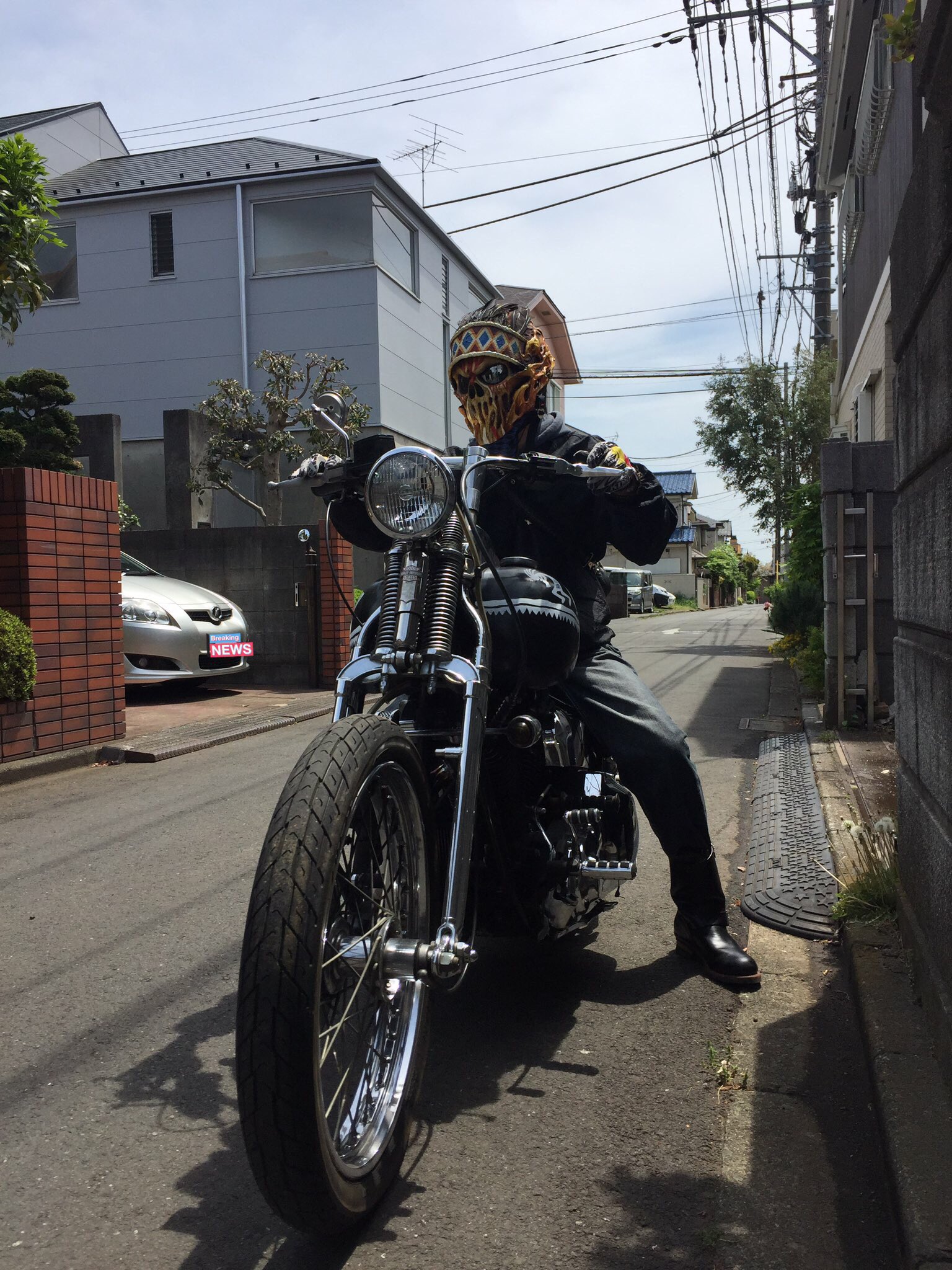 Hide Na Twitteru ハーレーのおっちゃんはバイクも服装もバチバチでかっこいいのにジェッペルで壊してる 本国でもそうだけど そんなあなたにおすすめなのがナイトライダーのヘルメット Hide Na Twitteru ハーレーのおっちゃんはバイクも服装もバチバチでかっこいいのにジェッペルで壊してる 本国でもそうだけど そんなあなたにおすすめなのがナイトライダーのヘルメット
