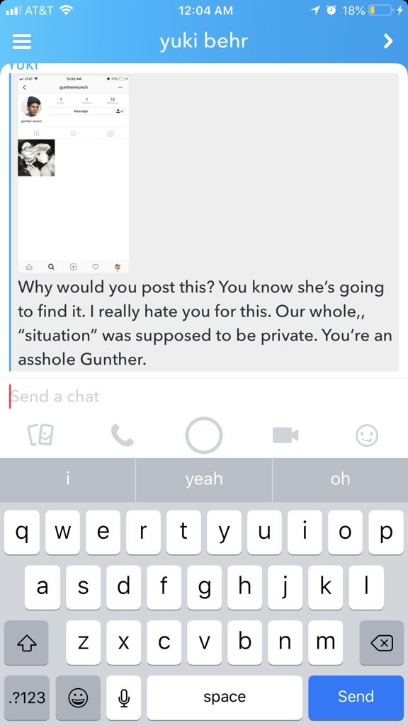 gunthermunch's tweet photo. oh shit i got caught https://t.co/VteuH4S2Q1