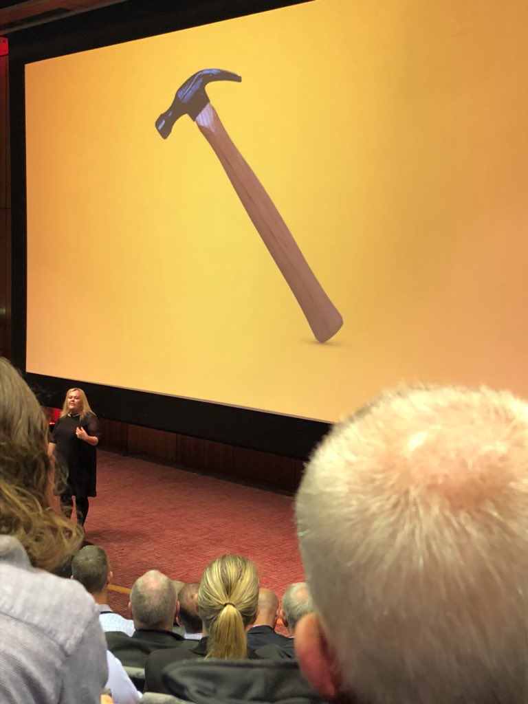 Loved listening to Kieren Flanagan speak about true creative thinking. Sensational way to kick off #ampeak #kpmgampeak #kpmgampeak18