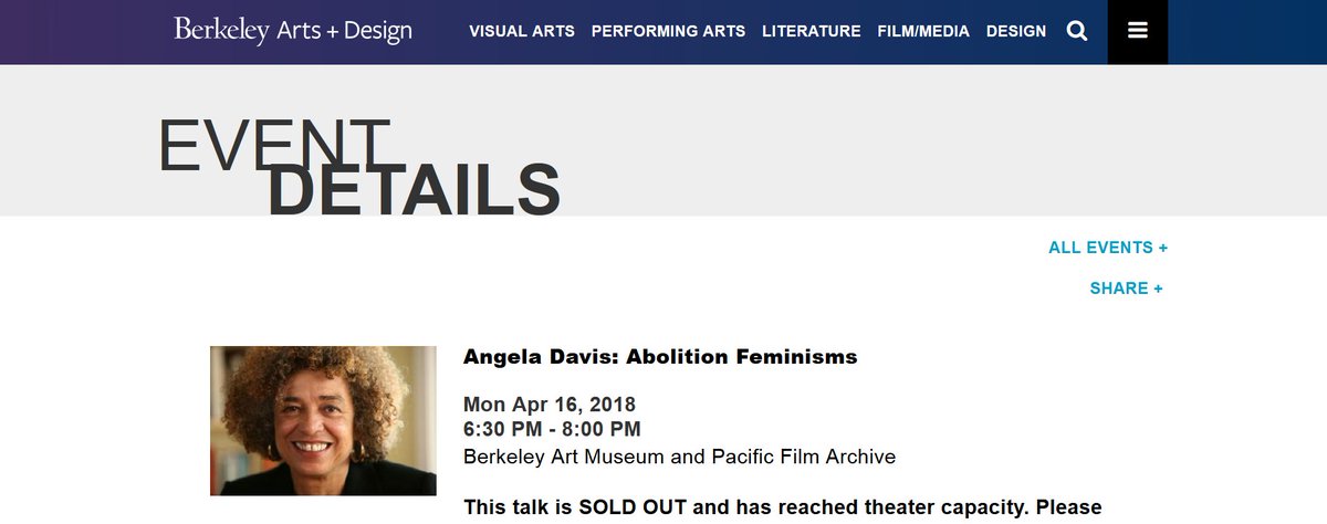 CBEunited's tweet photo. @BLMBAYAREA We're down to our last FREE ticket for Abolition Feminisms with the remarkable Angela Davis. If you'd like to attend, please message us (we'll email you the ticket). This conversation takes place Monday, April 16th at the UC Berkeley Art Museum from 6:30pm-8:00p. https://t.co/RmXoxtydax