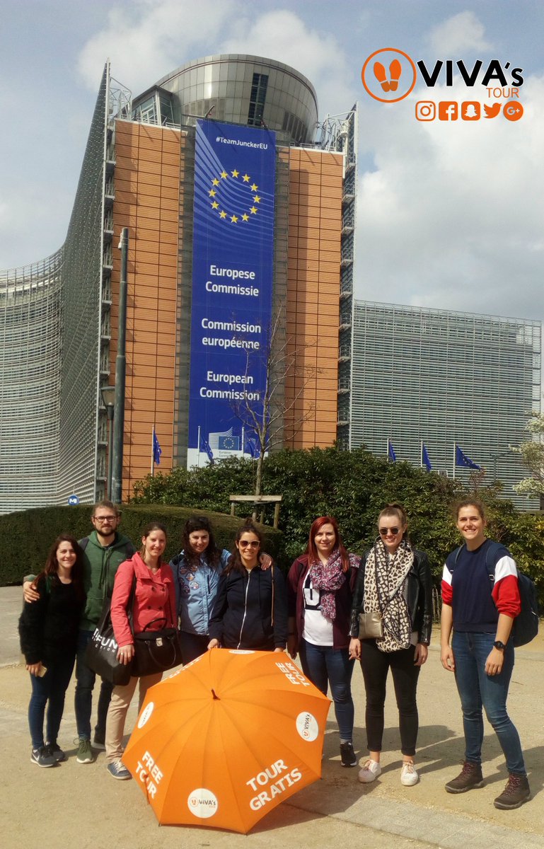 Visit the European quarter with #VIVAsTour #FreeTour.
We wait for you every day of the week in Mont des Arts, start time 1:00 p.m.
Look for the orange umbrella.
vivastour.com
Nice walk with our guide Walid.
15th april 2018.