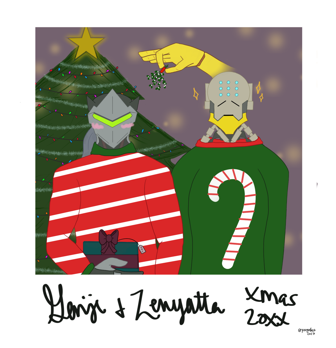 genyatta piece for a secret santa exchange in december 2017