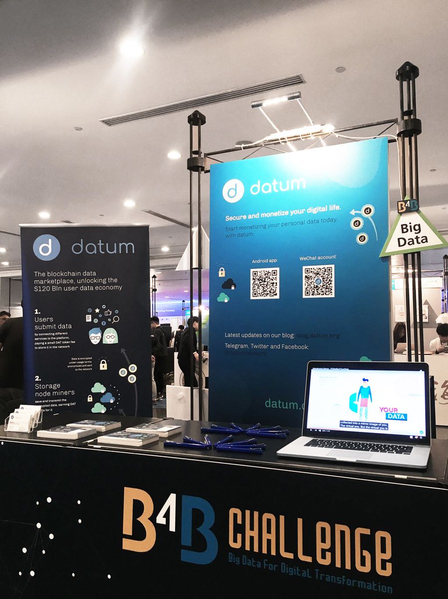 datumnetwork's tweet photo. Datum CEO Roger interviewed by https://t.co/pJO4iRBblG, Hong Kong’s first print and well-known startup publication at the ICT Expo. Come and say hi to our team today. Booth 3CON-E09!

#Datum #BigData #Jumpstartmag #ICTExpo #HKCEC https://t.co/Ozsv68owrt