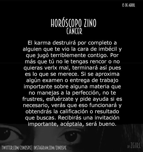 zinos__'s tweet photo. C Á N C E R 🔥
#HoróscopoZino #HZ https://t.co/W0cd4Qpc89