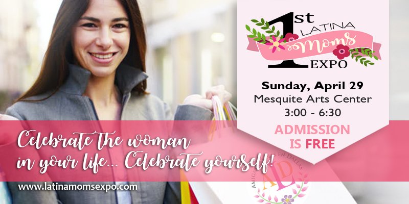 latinasmarket's tweet photo. SAVE THE DATE! #supportlocal #MothersDay #latinamomsexpo @GuideLive @DallasBizNews https://t.co/gAcQgVpk0T
