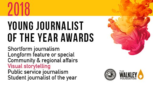 Entries are open for the @Walkleys Visual Storytelling award! Open to individuals 28 and under, the award celebrates those who tell stories through images. Submissions close April 26: walkleys.com/awards/young-j… #walkleys
