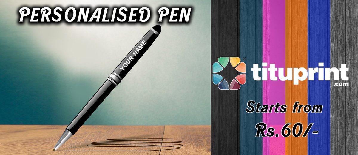 tituprint's tweet photo. Every pen whether expensive or cheap looks simple, tituprint can make every pen rare by engraving your name.
Sign Up Now & Get Cashback!
Visit Here: https://t.co/GB9EUIWjZR
#Tituprint #Designs #Products #Earn #SignUp #Cashback #Creativity #PersonalisedMugs #GreetingCards https://t.co/TwjWKZKmKr
