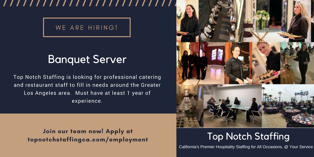 Top Notch Staffing (topnotchstaffca) Twitter