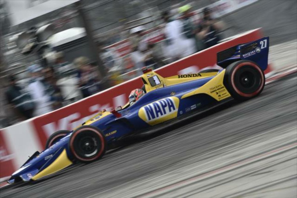 Didnt even have to use his AK. I have to say @AlexanderRossi had a pretty good day. #IndyCar #TGPLB