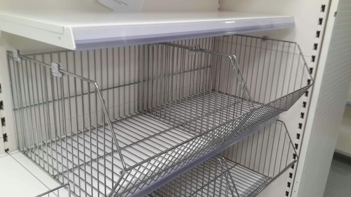 StoreEquip's tweet image. Chrome wire basket, fit for everything, julian@store-equip.com