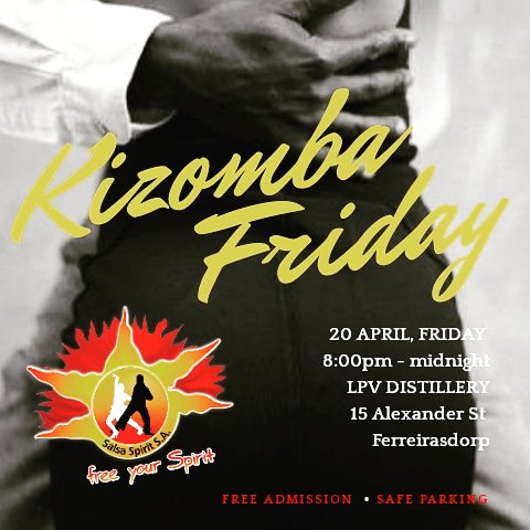 LPVDISTILLERY's tweet photo. KIZOMBA FRIDAY IS BACK
This Friday at LPV Distillery in association with @dancespiritsa

#kizombaFriday #kizomba #kizombadance #dane #salsa #cocktails #cocktailbar #lpvdistillery #dancespiritsa https://t.co/dw8FW2kv9h