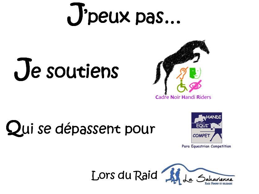 Morgates2019's tweet photo. Pour tout soutien ou toute initiative pour nous accompagner dans cette aventure humaine et solidaire @RaidSaharienne :  https://t.co/JBX0zDjI3H ou MP Nos motivations : Bienveillance et Dépassement de soi pour @HandiEquiCompet https://t.co/w4QFjVfs9D