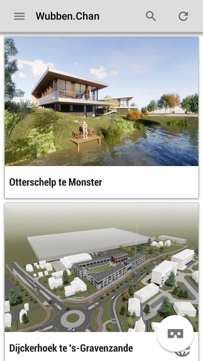 Wubbenchan's tweet photo. Download vanaf nu de “Wubben.Chan VR app” (@Smart2VR ) en bekijk alle ontwerpen, visualisaties en #BIM uitwerkingen in #VirtualReality https://t.co/isZcJ8xVv9