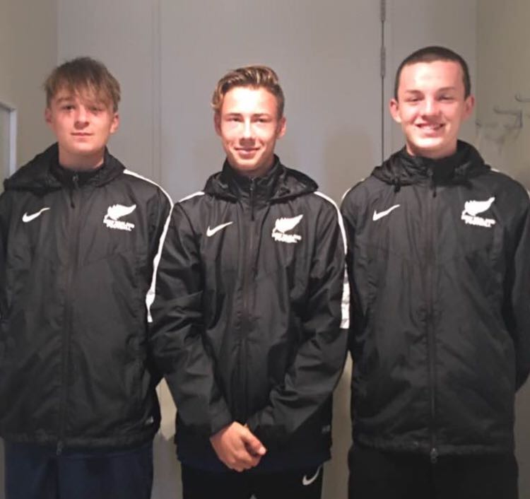 NSUAFC_Official's tweet photo. U17 | Harry Bark, Max Drake and Milo Brown. NSU players who are in Wellington this week training with the @NZ_Football U17 Training Camp. 

''Very proud of these young lads who have worked hard for their opportunity and have appeared in the senior section of the club'' Harkness https://t.co/20kzqQFTg3