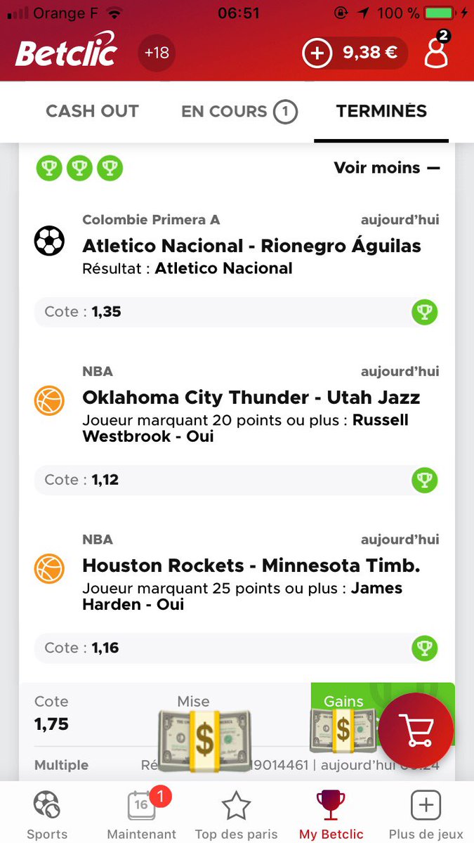 PronosTriangle tweet picture