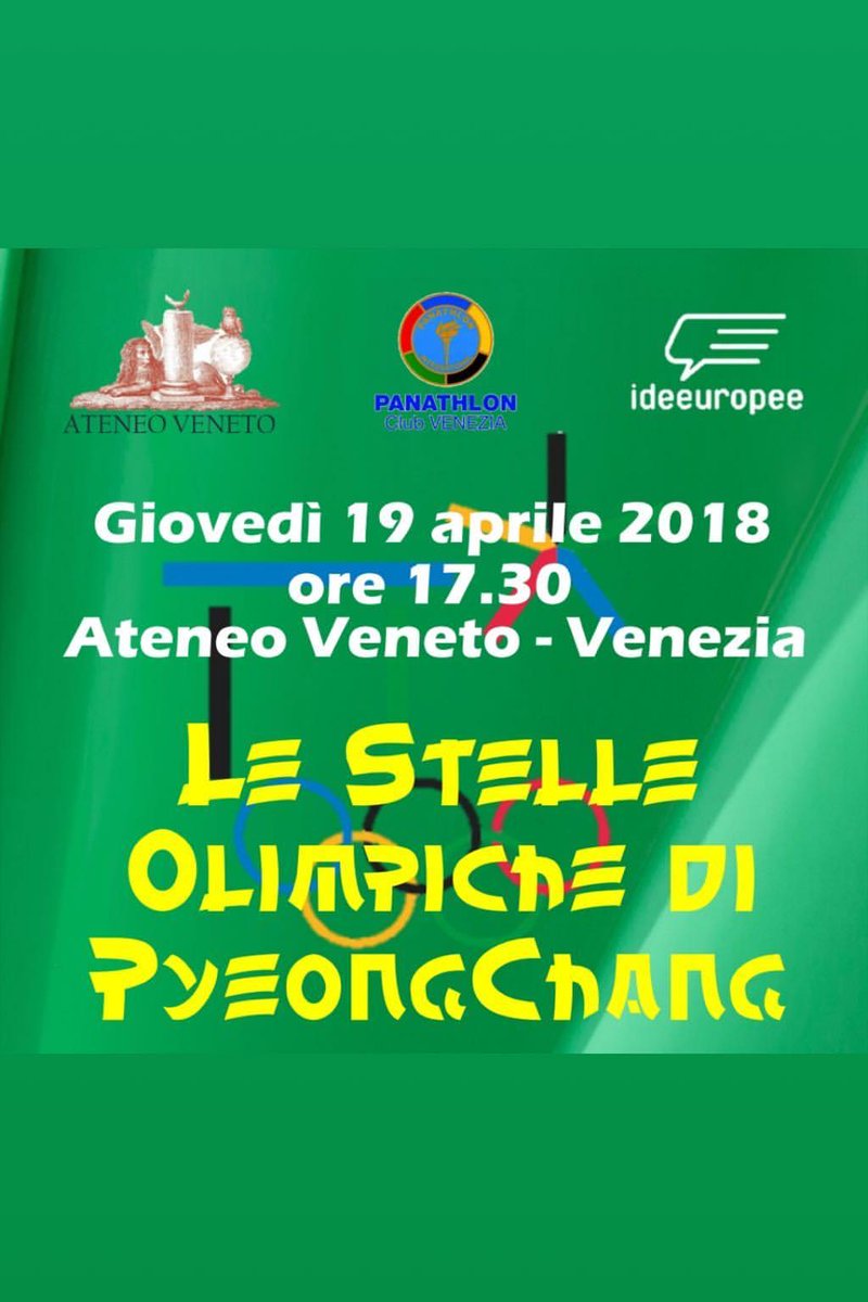 AteneoVeneto's tweet photo. Stelle #olimpiche di #Pyeongchang2018  @AteneoVeneto. 
Francesca #Bettrone.
@PanathlonArea1 @PanathlonV     @lucaginetto63 @andreavidotti  @Ideeuropee https://t.co/kTPnpacDe9